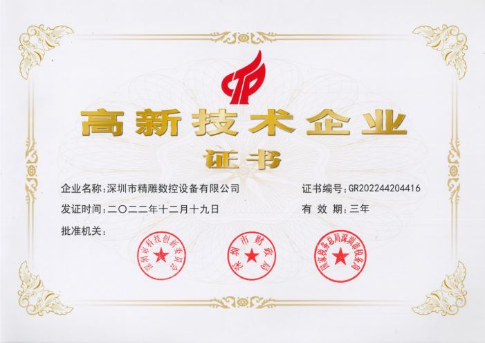 國(guó)家高新認(rèn)證企業(yè)