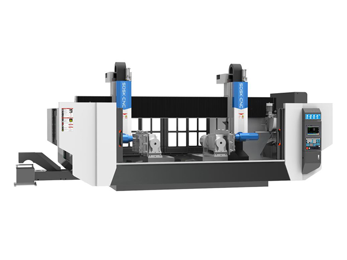 雙頭雙通道六軸龍門(mén)加工中心-SDSK1000WL-ZYB-2-BT40